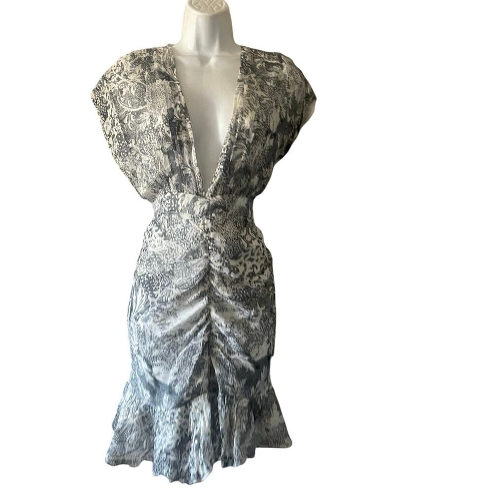 New Rococo Sand Ruched Dress